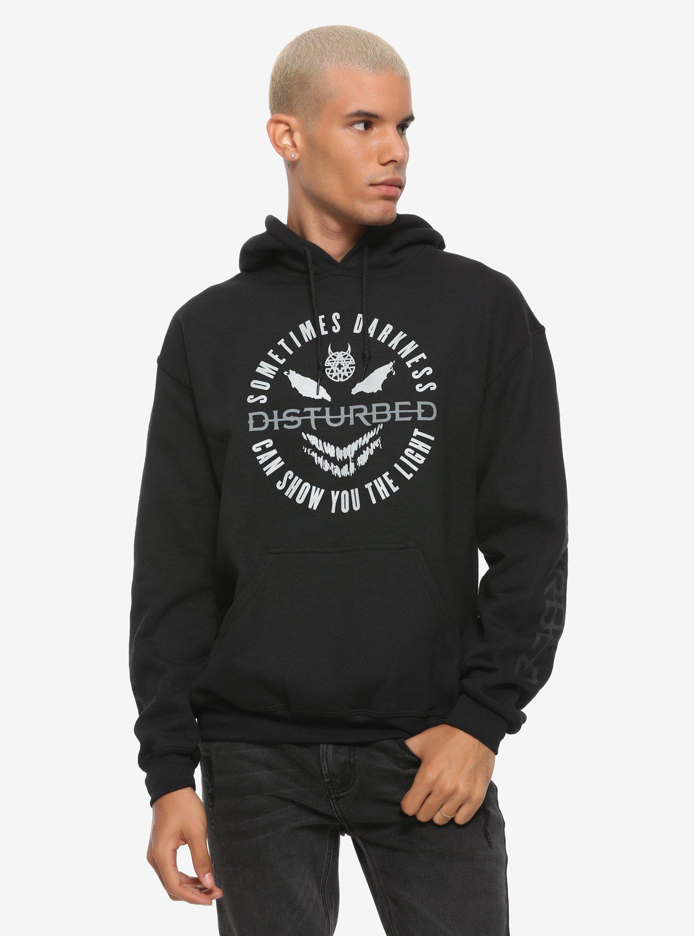 Disturbed The Light Hoodie, BLACK, hi-res