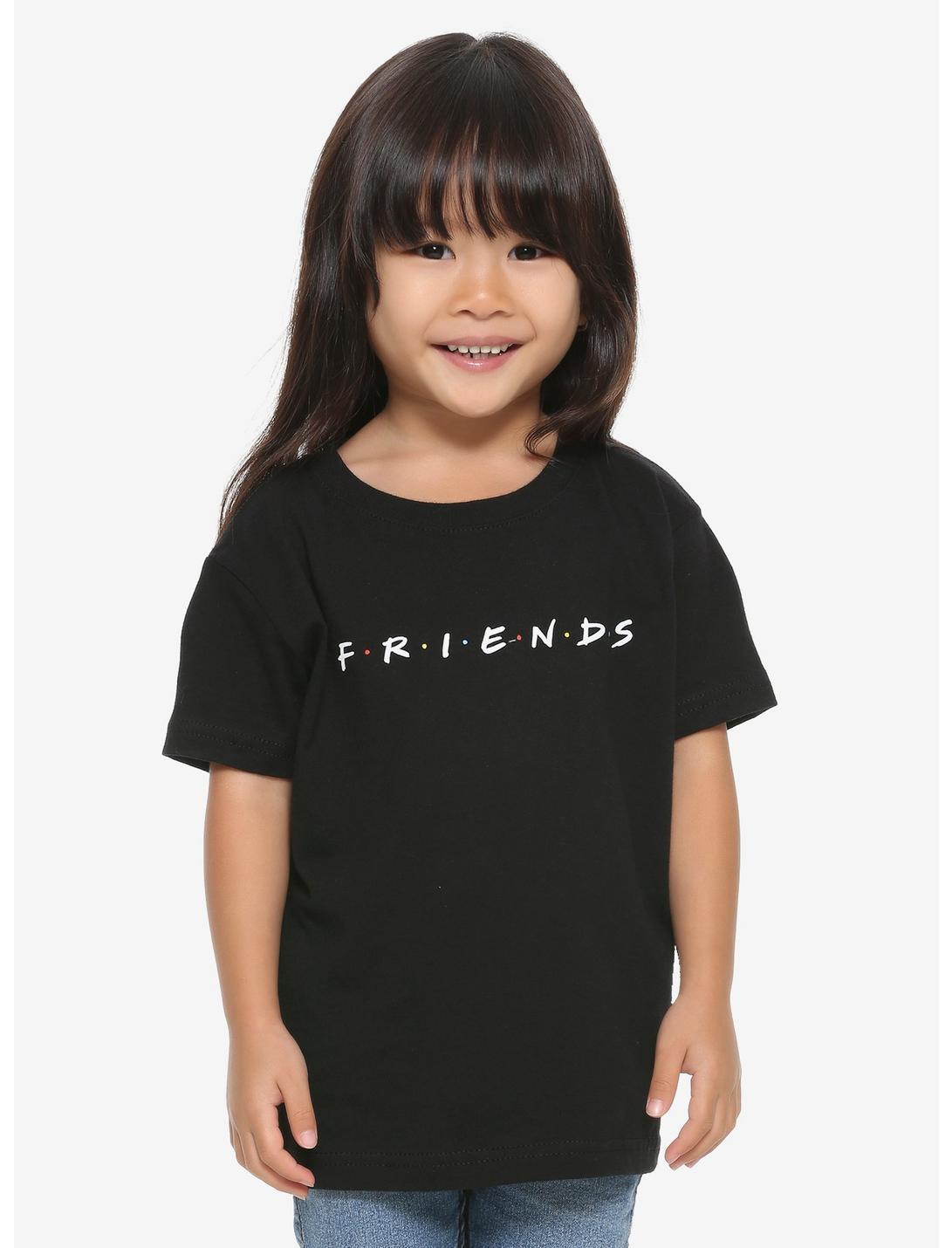 Friends Basic Black Logo Toddler T-Shirt, BLACK, hi-res