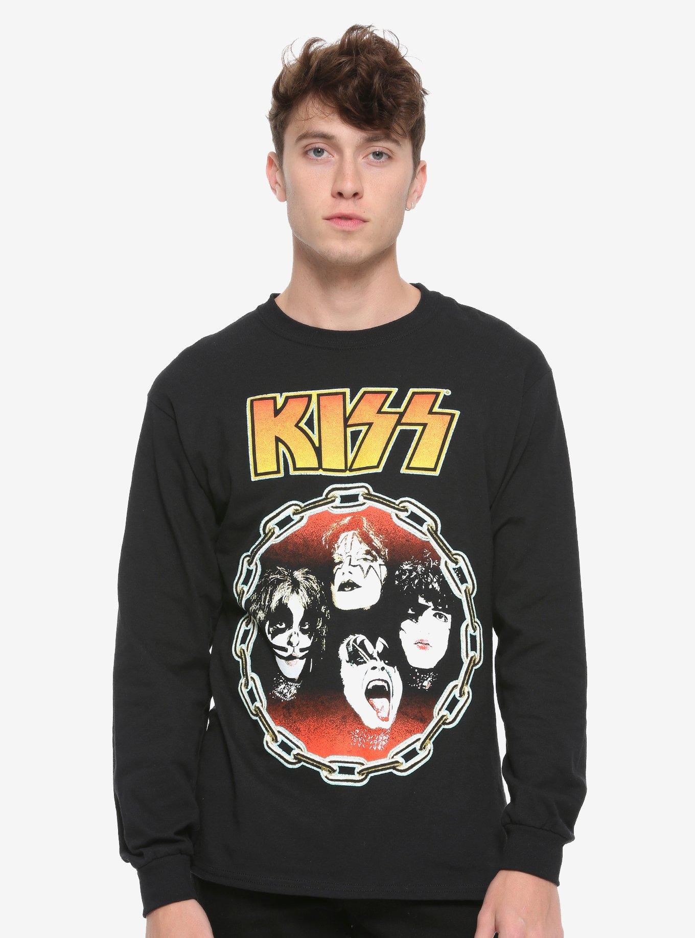 KISS Greatest Hits Long-Sleeve T-Shirt, BLACK, hi-res