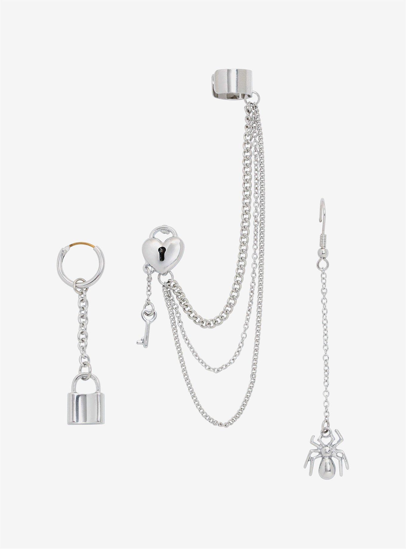 Weirdo's Gang Mismatch Cuff Earring Set