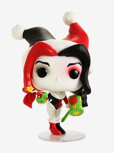 Funko Pop! Harley Quinn Con Ayudante Navideño - DC Comics