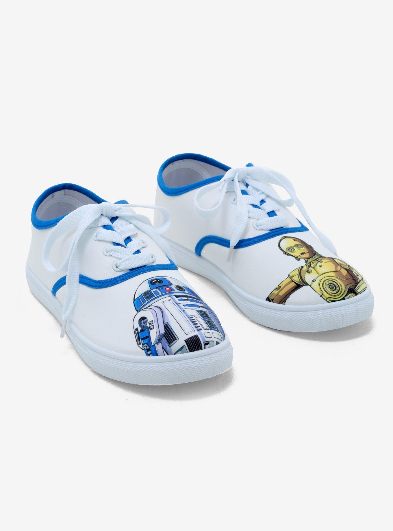 Star Wars R2-D2 & C-3PO Lace-Up Sneakers, MULTI, hi-res