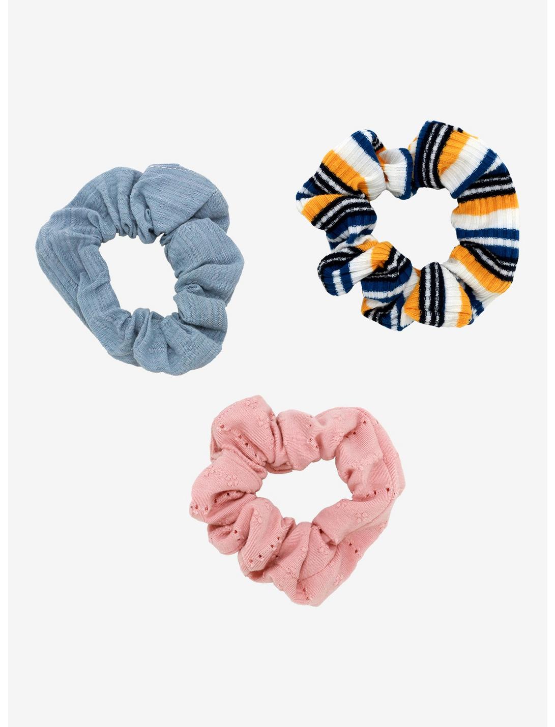 Ribbed Jersey Scrunchy Set - BoxLunch Exclusive, , hi-res