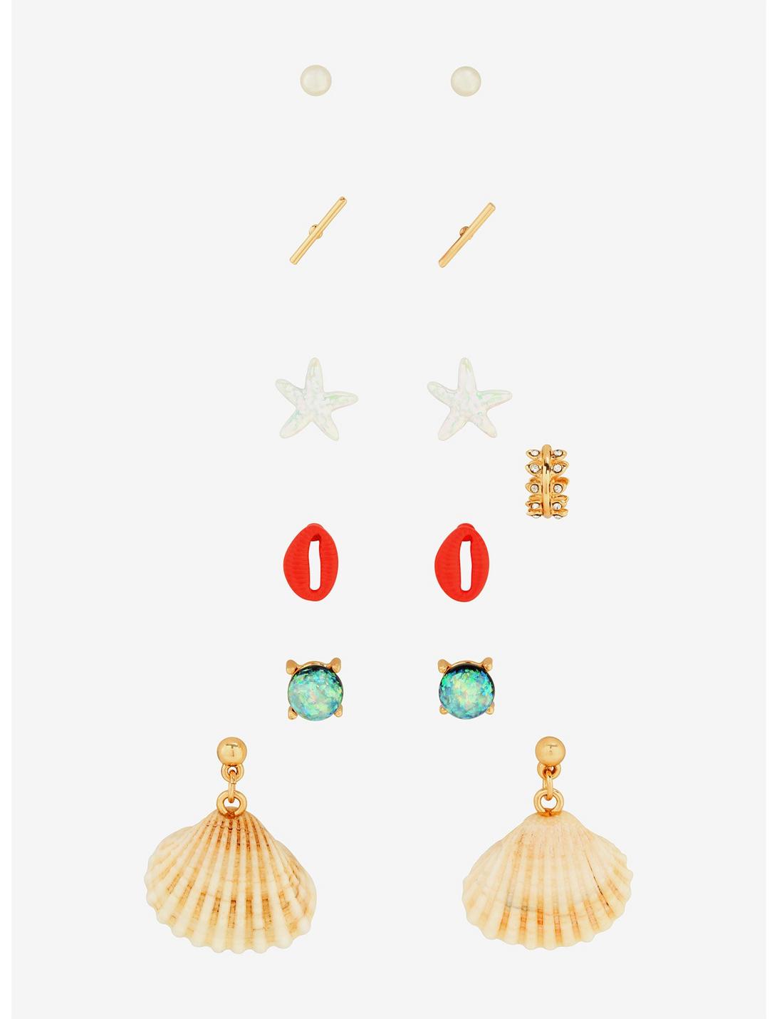 Shell Earring Set - BoxLunch Exclusive, , hi-res