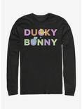 Disney Pixar Toy Story 4 Ducky Bunny Peekaboo Long-Sleeve T-Shirt, BLACK, hi-res