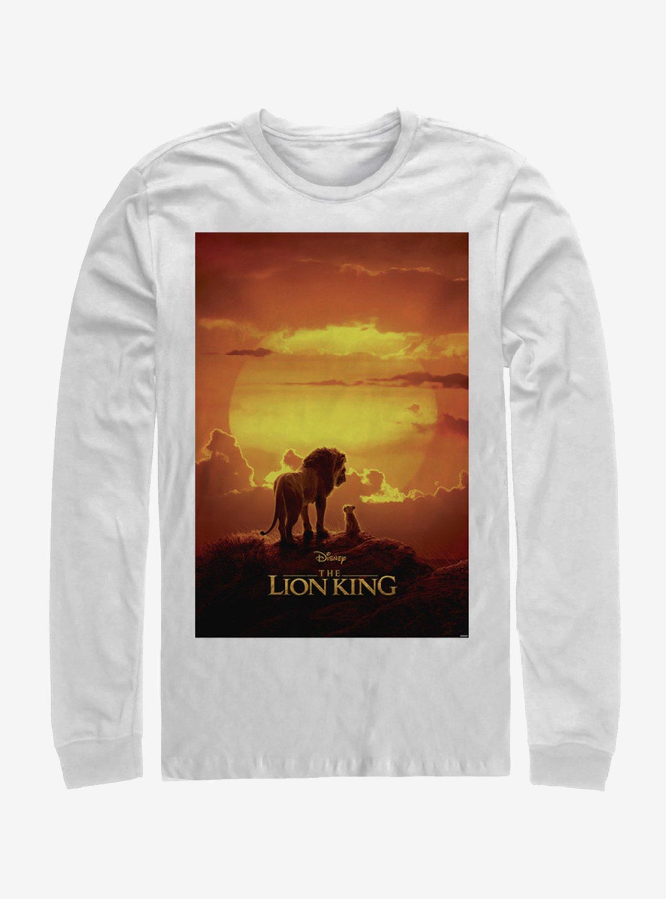 Disney The Lion King 2019 Pride Rock Poster Long-Sleeve T-Shirt, , hi-res