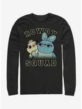Disney Pixar Toy Story 4 Ducky Bunny Rowdy Squad Long-Sleeve T-Shirt, BLACK, hi-res