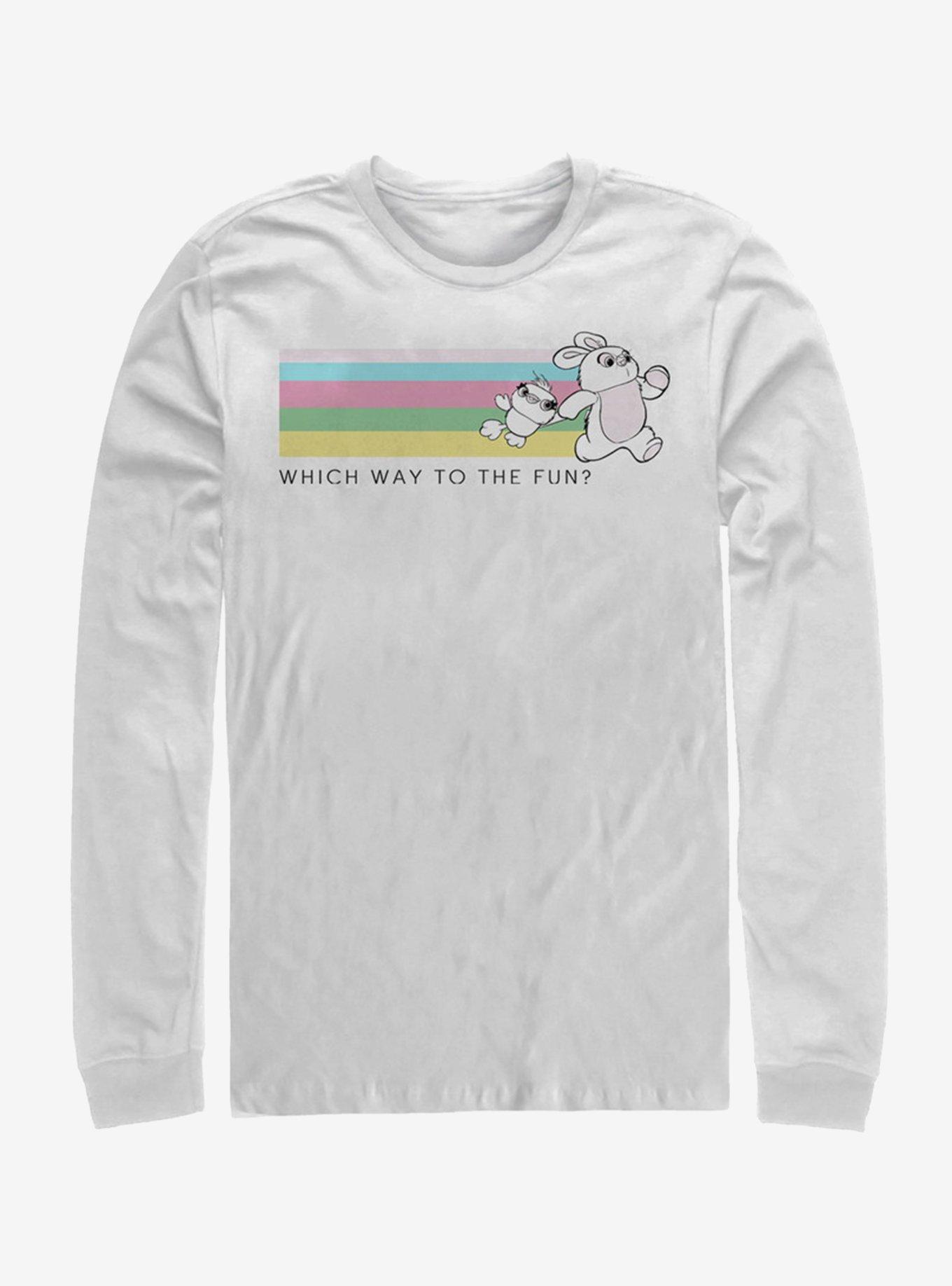Disney Pixar Toy Story 4 Ducky Bunny Which Way To Fun Long-Sleeve T-Shirt, , hi-res