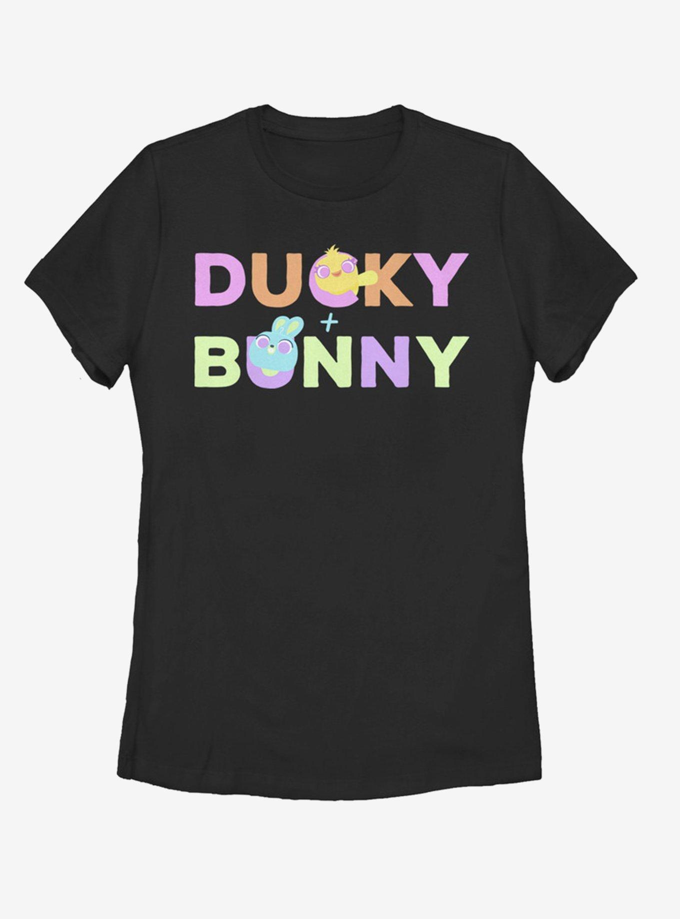 Disney Pixar Toy Story 4 Ducky Bunny Peekaboo Womens T-Shirt, , hi-res
