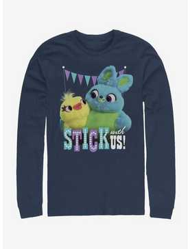 Disney Pixar Toy Story 4 Ducky Bunny Stick With Us Long-Sleeve T-Shirt, , hi-res