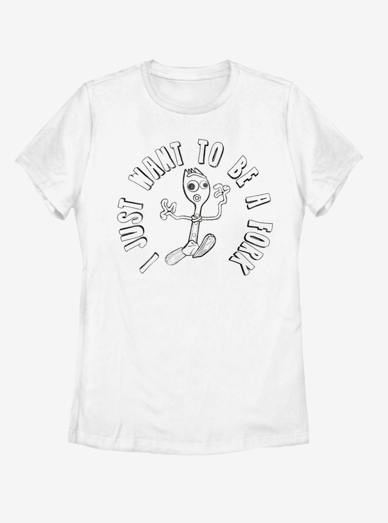 Disney Pixar Toy Story 4 Forky I Don't Belong Womens T-Shirt, , hi-res