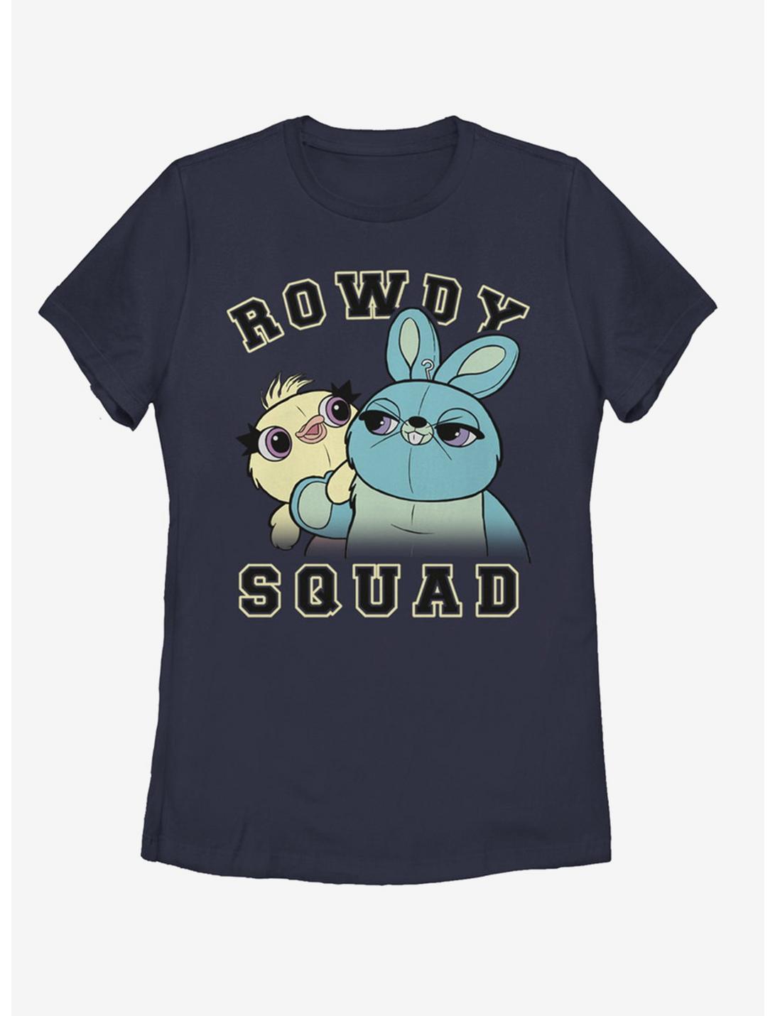 Disney Pixar Toy Story 4 Ducky Bunny Rowdy Squad Womens T-Shirt, NAVY, hi-res
