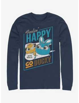 Disney Pixar Toy Story 4 Happy Go Ducky Long-Sleeve T-Shirt, , hi-res