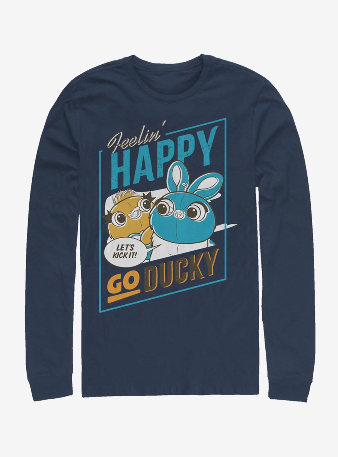 Disney Pixar Toy Story 4 Happy Go Ducky Long-Sleeve T-Shirt, , hi-res