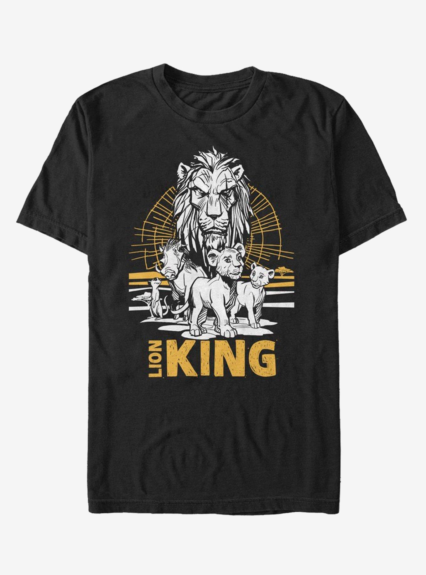 Disney The Lion King 2019 Lion King Group T-Shirt, , hi-res