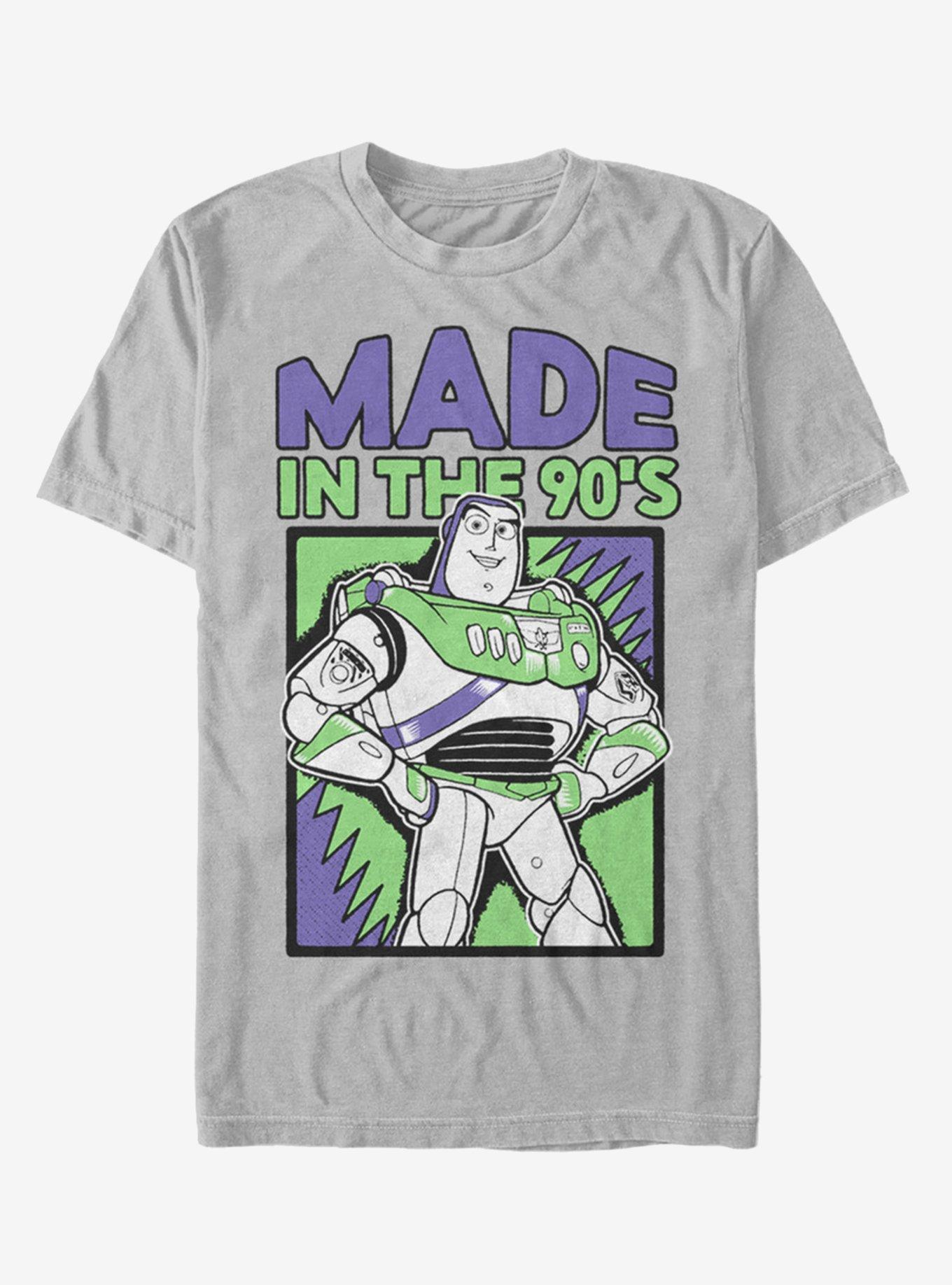 Disney Pixar Toy Story 4 Nineties Buzz Grey T-Shirt, , hi-res