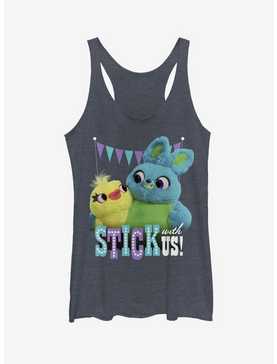 Disney Pixar Toy Story 4 Ducky Bunny Stick With Us Womens Tank Top, , hi-res