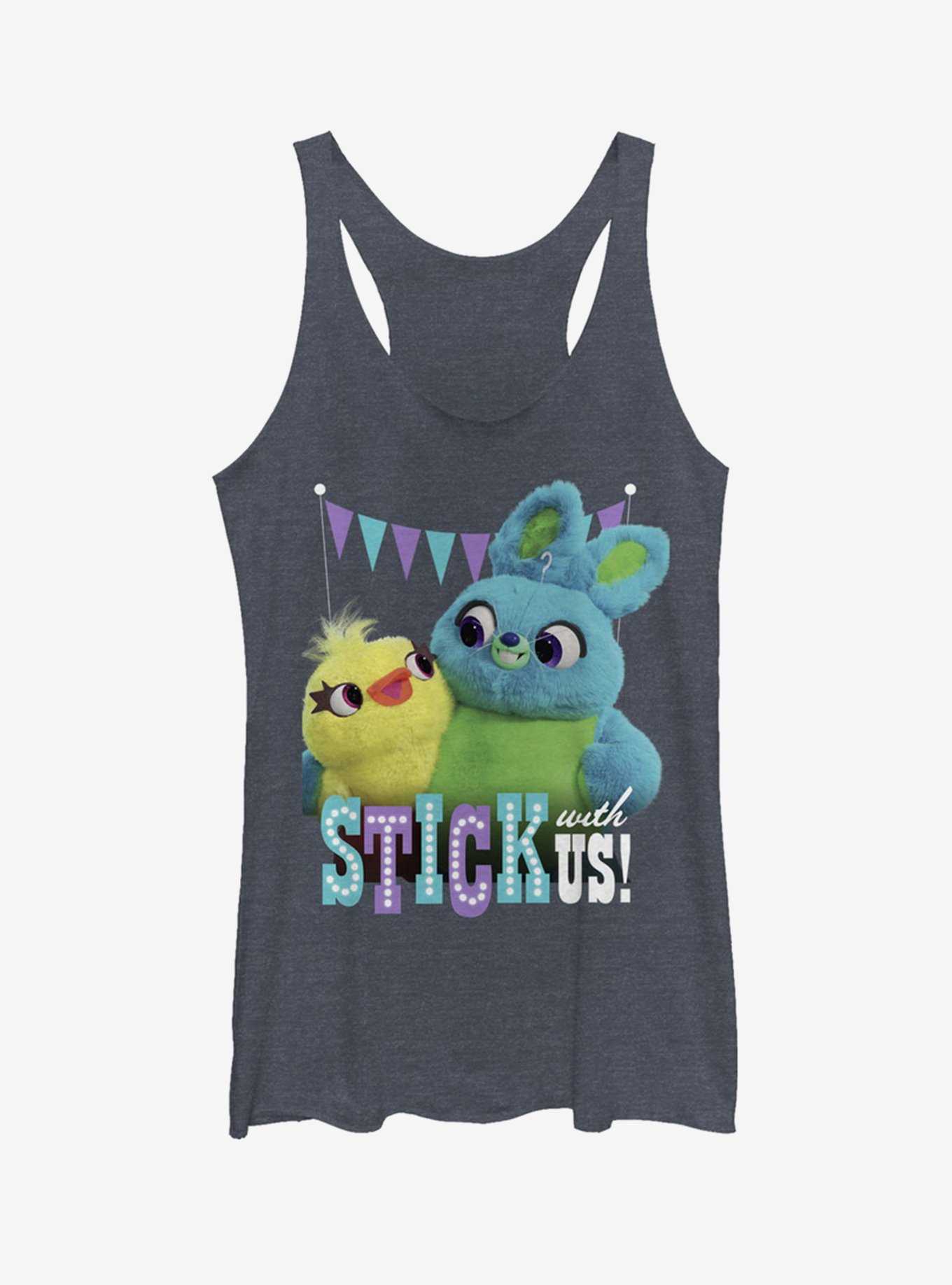 Disney Pixar Toy Story 4 Ducky Bunny Stick With Us Womens Tank Top, , hi-res