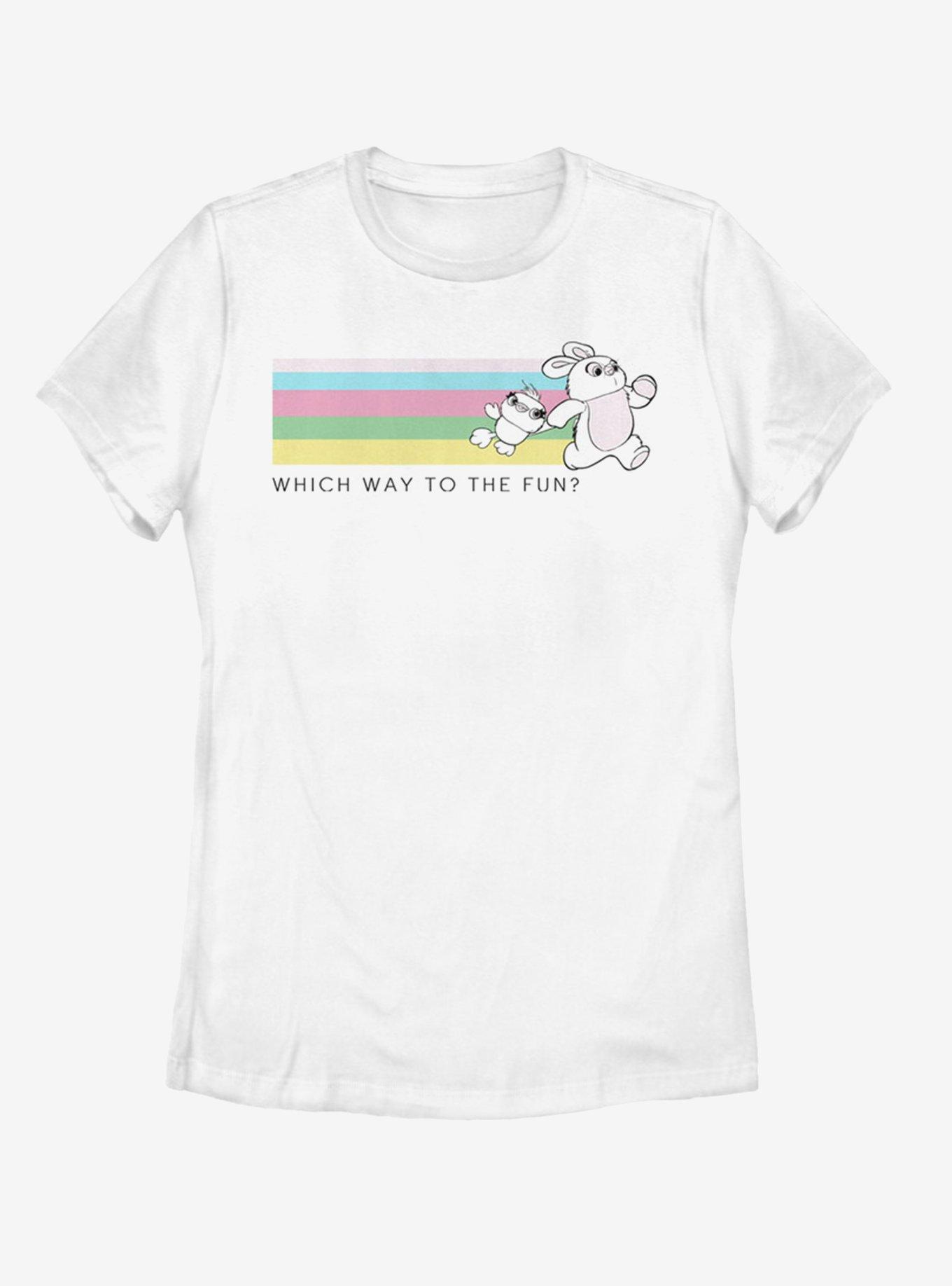 Disney Pixar Toy Story 4 Ducky Bunny Which Way To Fun Womens T-Shirt, , hi-res