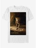 Disney The Lion King 2019 Simba Poster T-Shirt, WHITE, hi-res