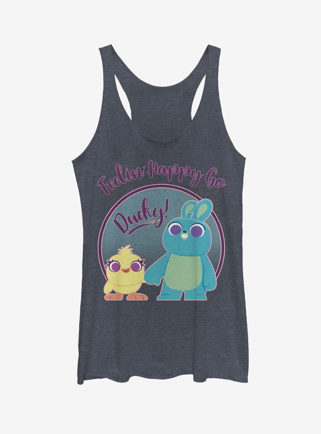 Disney Pixar Toy Story 4 Ducky Bunny Pastel Womens Tank Top, NAVY HTR, hi-res