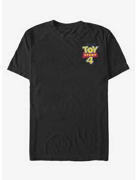 Disney Pixar Toy Story 4 Chest Color Logo Black T-Shirt, , hi-res