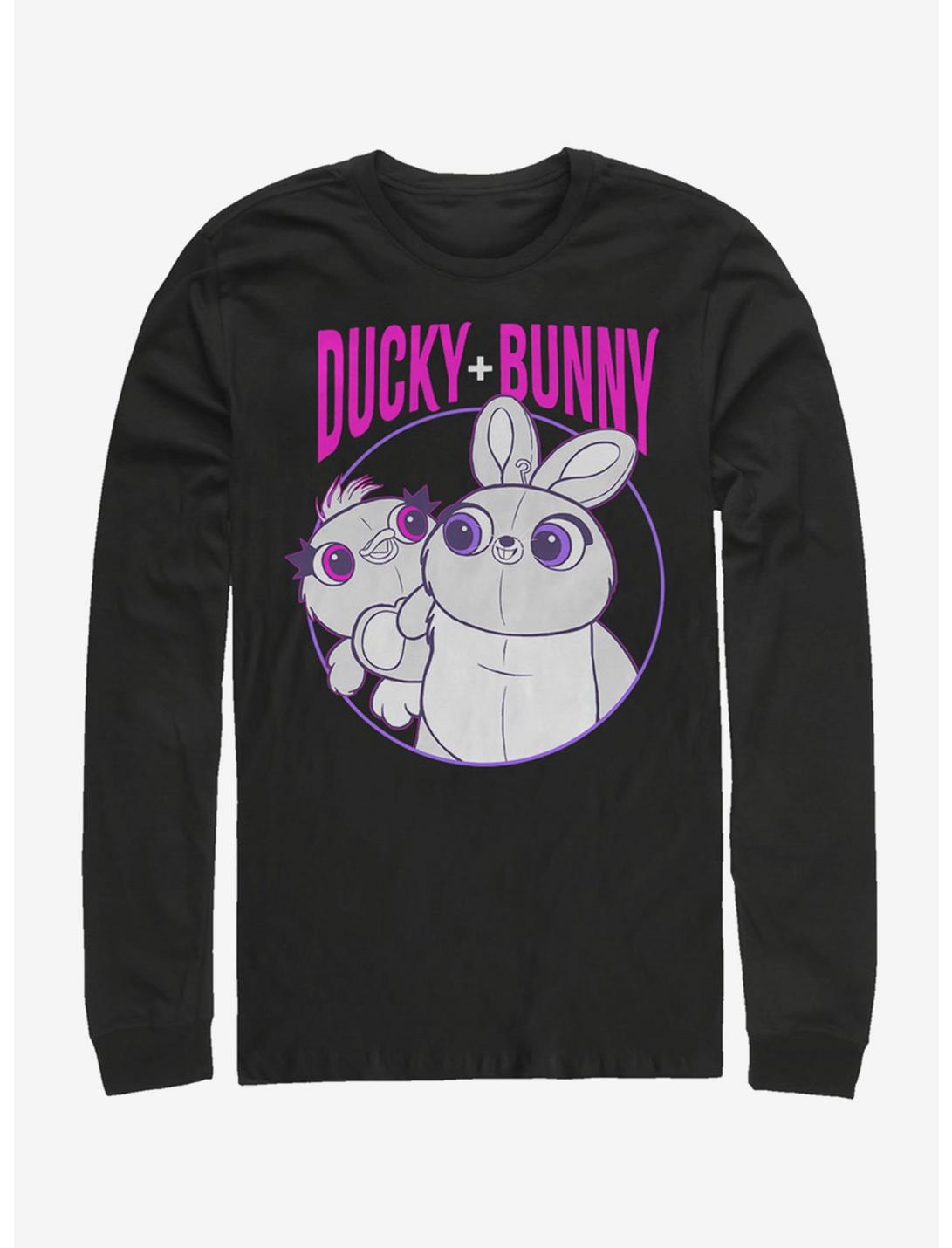 Disney Pixar Toy Story 4 Ducky Bunny Buds Long-Sleeve T-Shirt, BLACK, hi-res