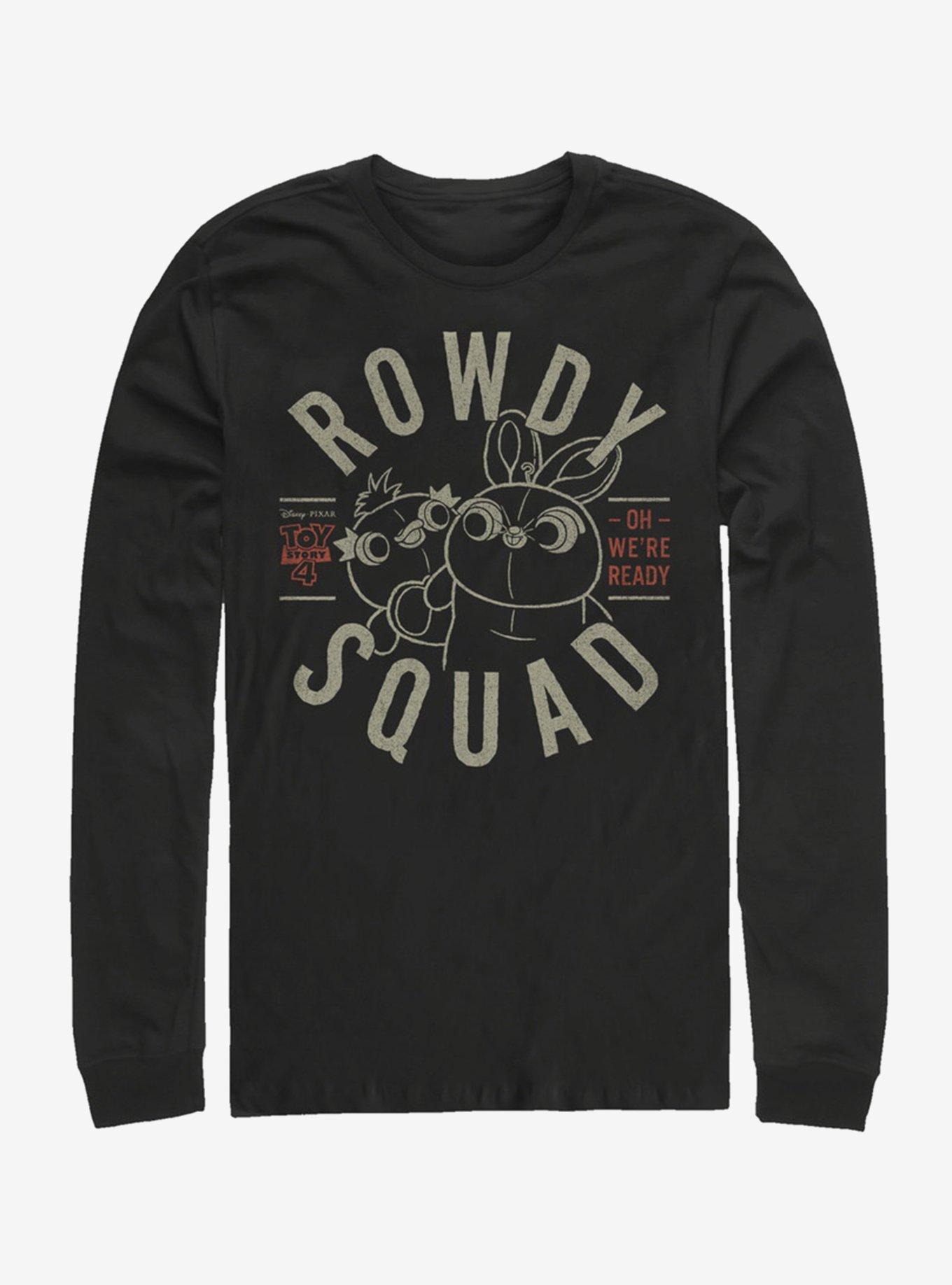 Disney Pixar Toy Story 4 Ducky Bunny Rowdy Squad Long-Sleeve T-Shirt