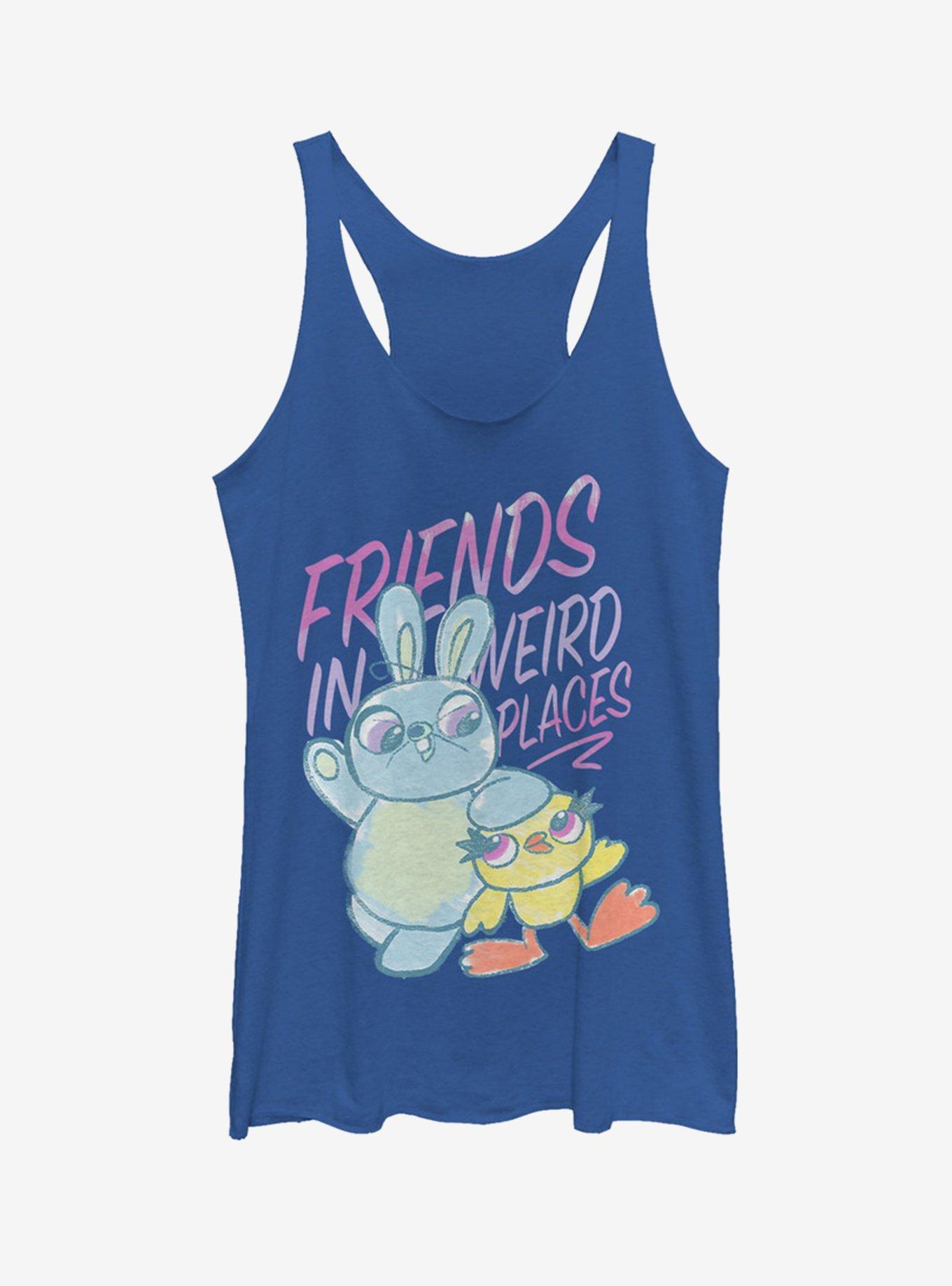 Disney Pixar Toy Story 4 Ducky Bunny Sketch Womens Tank Top, ROY HTR, hi-res