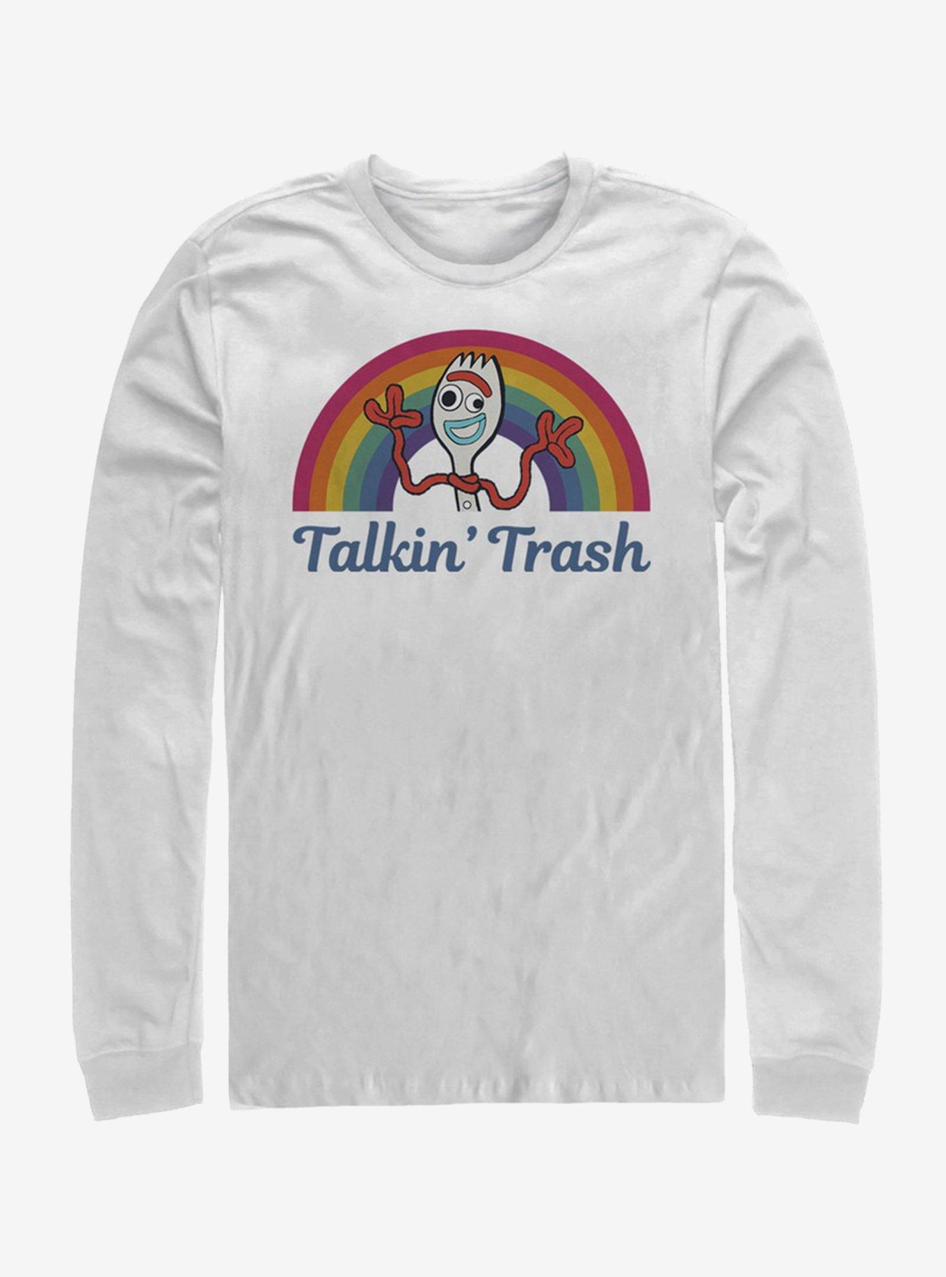 Disney Pixar Toy Story 4 Forky Talkin Trash Long-Sleeve T-Shirt, , hi-res