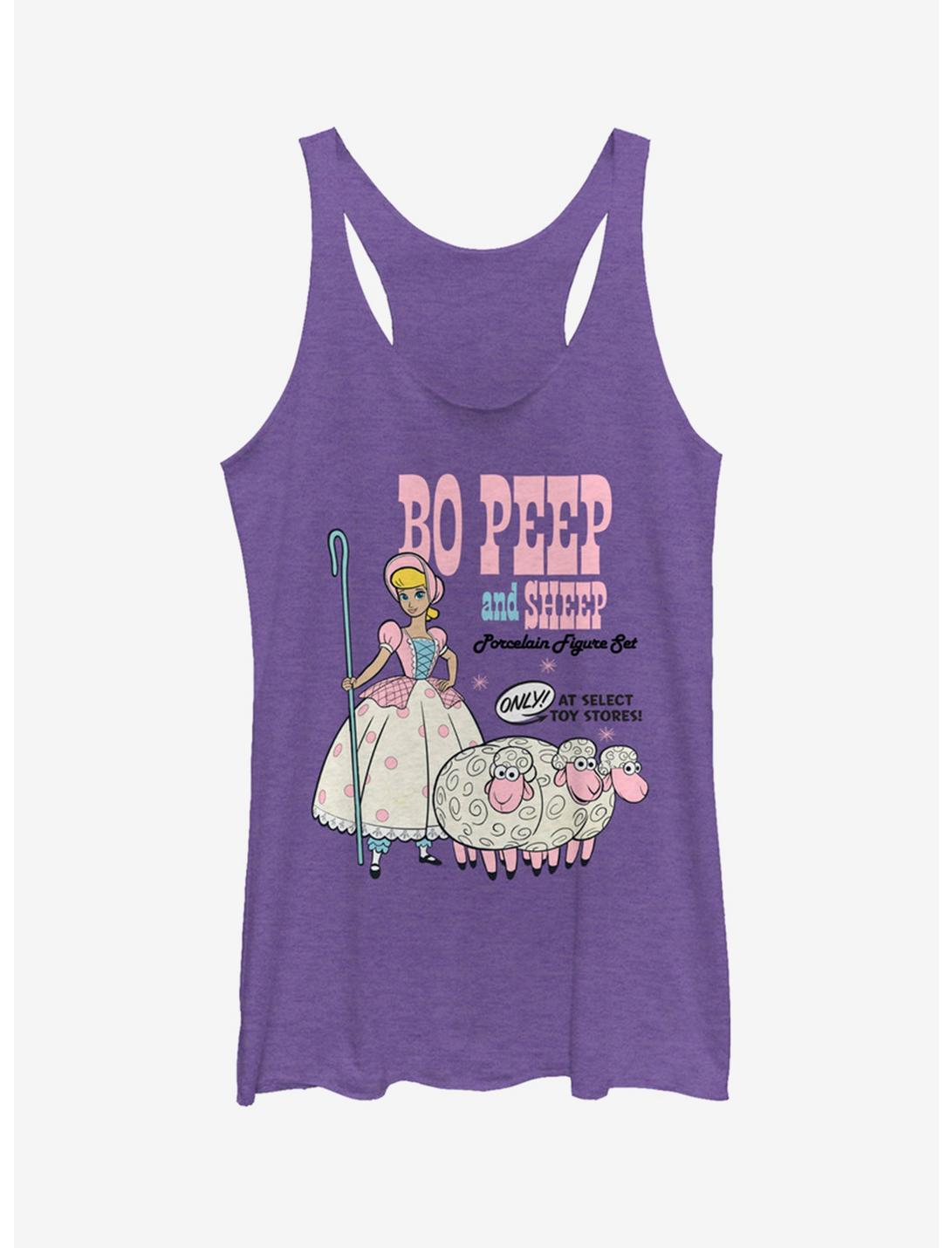 Disney Pixar Toy Story 4 Bo Peep and Sheep Womens Purple Tank Top, PUR HTR, hi-res