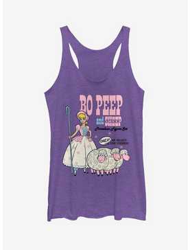 Disney Pixar Toy Story 4 Bo Peep and Sheep Womens Purple Tank Top, , hi-res