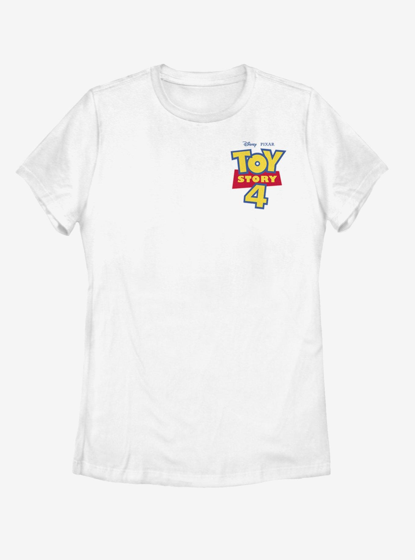 Disney Pixar Toy Story 4 Chest Color Logo Womens T-Shirt, , hi-res