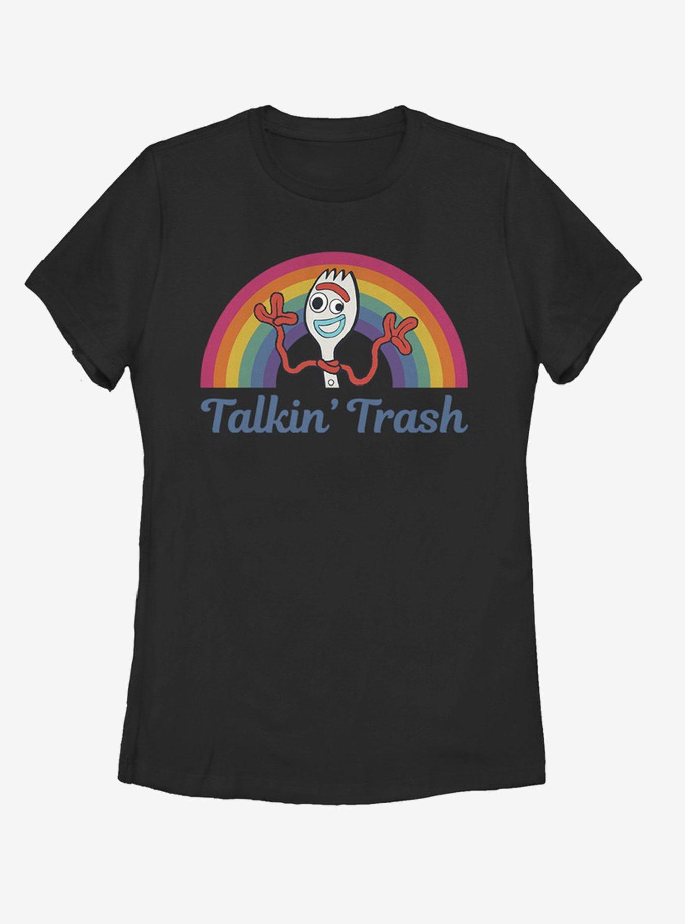 Disney Pixar Toy Story 4 Forky Talkin Trash Womens T-Shirt, , hi-res