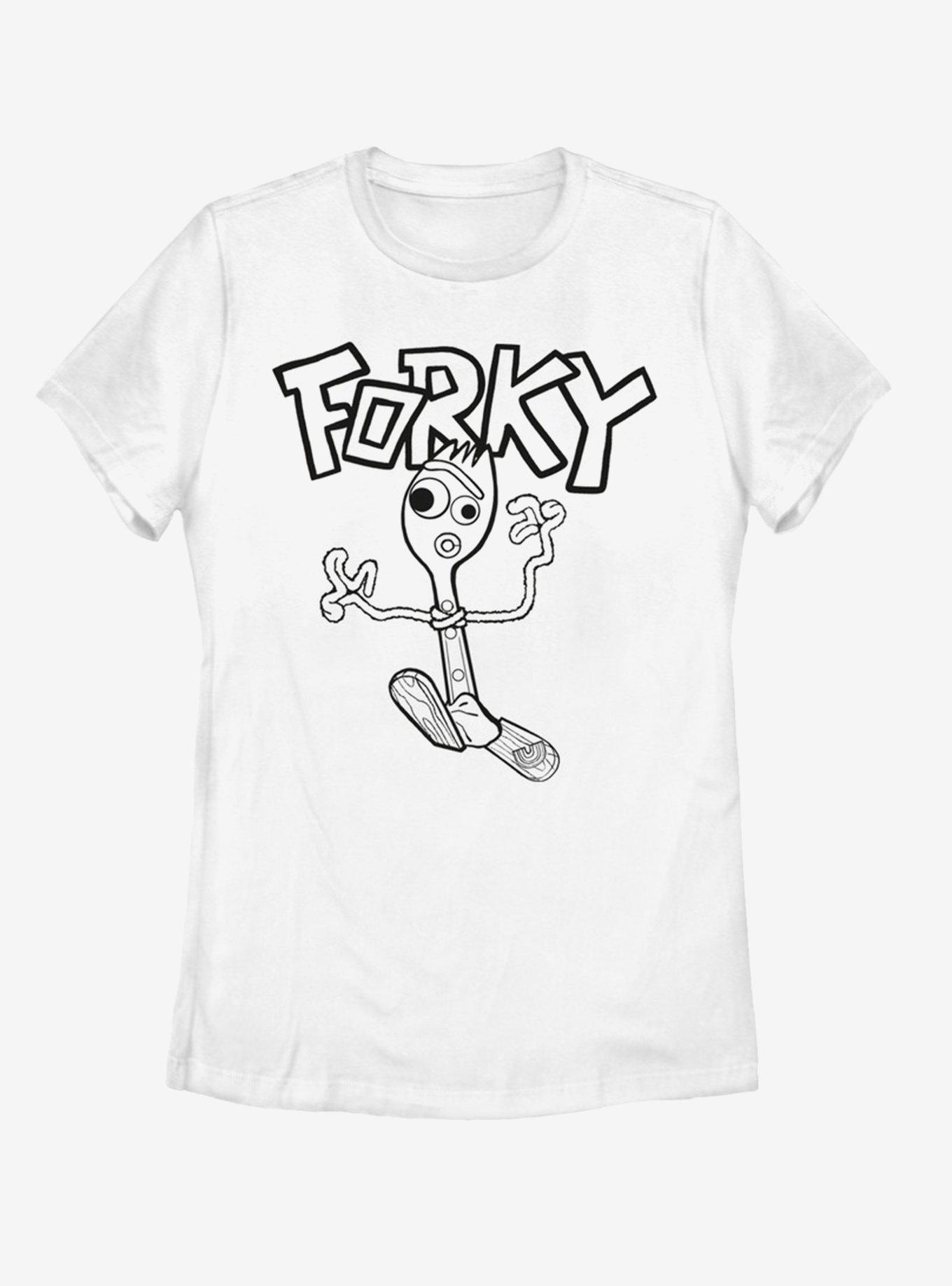 Disney Pixar Toy Story 4 Doodle Forky Womens T-Shirt, , hi-res