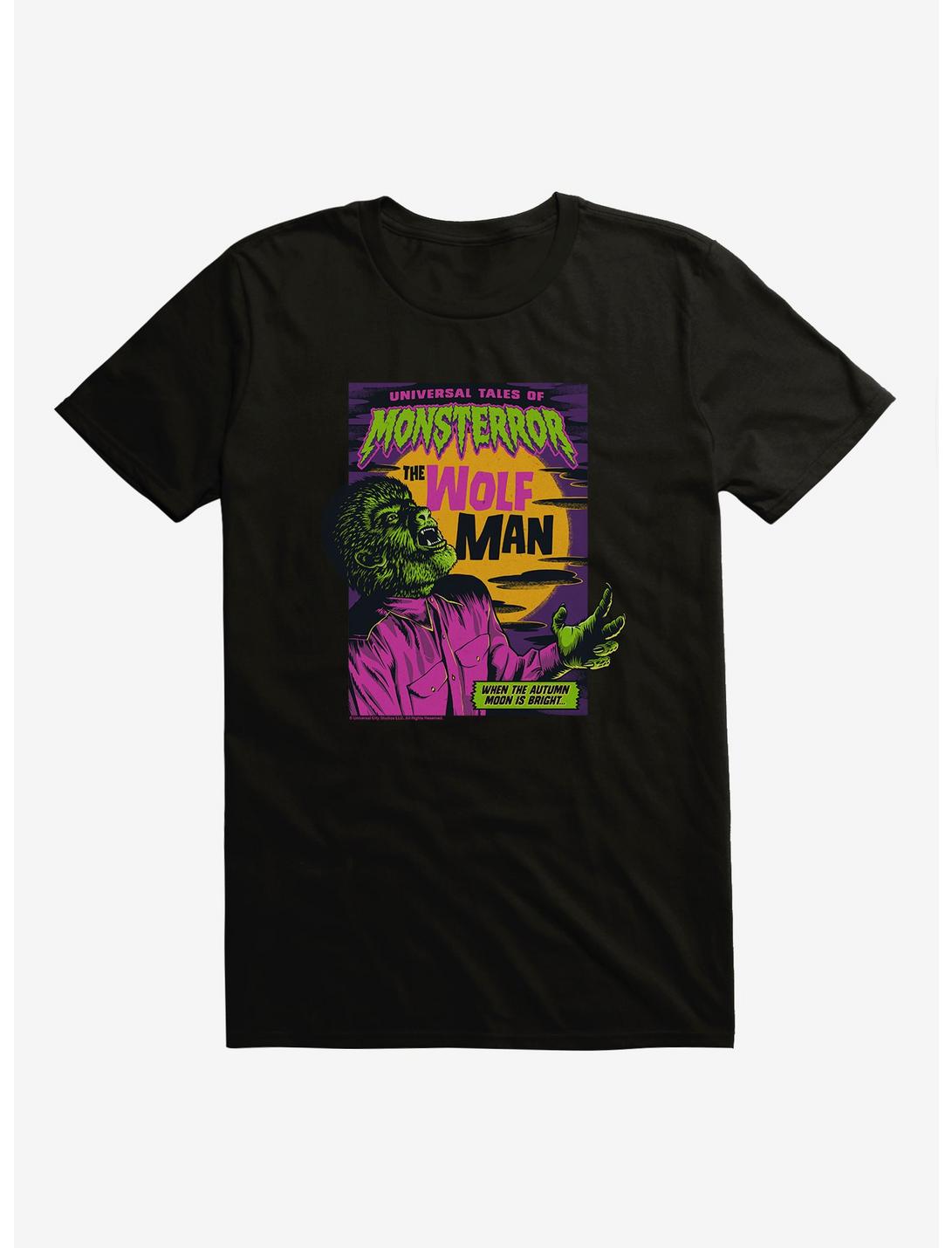 The Wolf Man Monsterror T-Shirt, BLACK, hi-res
