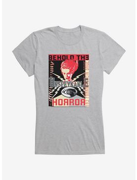 The Bride of Frankenstein Unspeakable Horror Girls T-Shirt, HEATHER, hi-res
