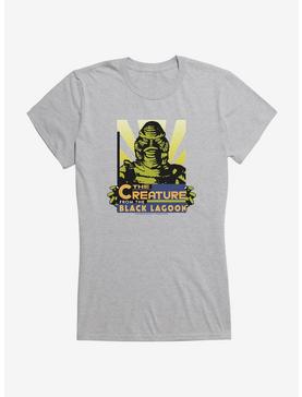Creature From The Black Lagoon Poster Girls T-Shirt, HEATHER, hi-res