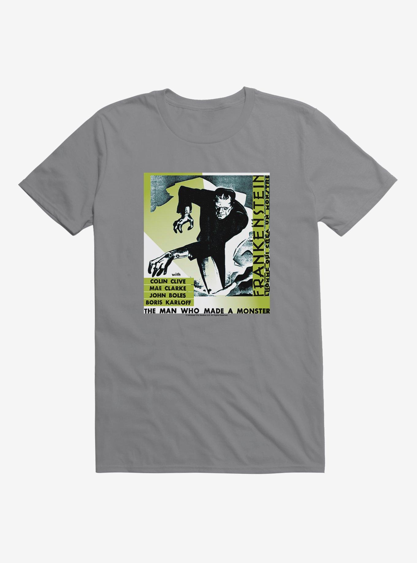 Frankenstein The Man Who Made A Monster T-Shirt, , hi-res