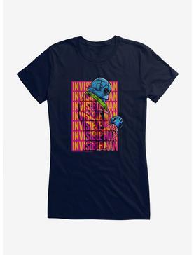 The Invisible Man Lettering Girls T-Shirt, , hi-res