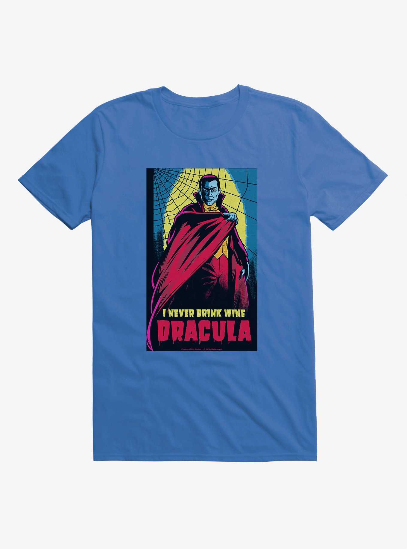 Dracula I Never Drink Wine T-Shirt, , hi-res