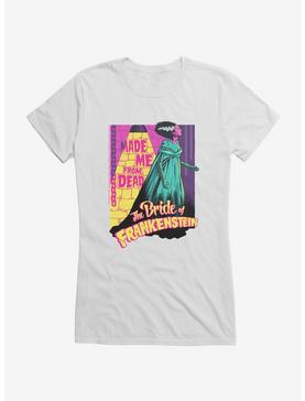 Bride of Frankenstein Made Me From The Dead Girls T-Shirt, , hi-res