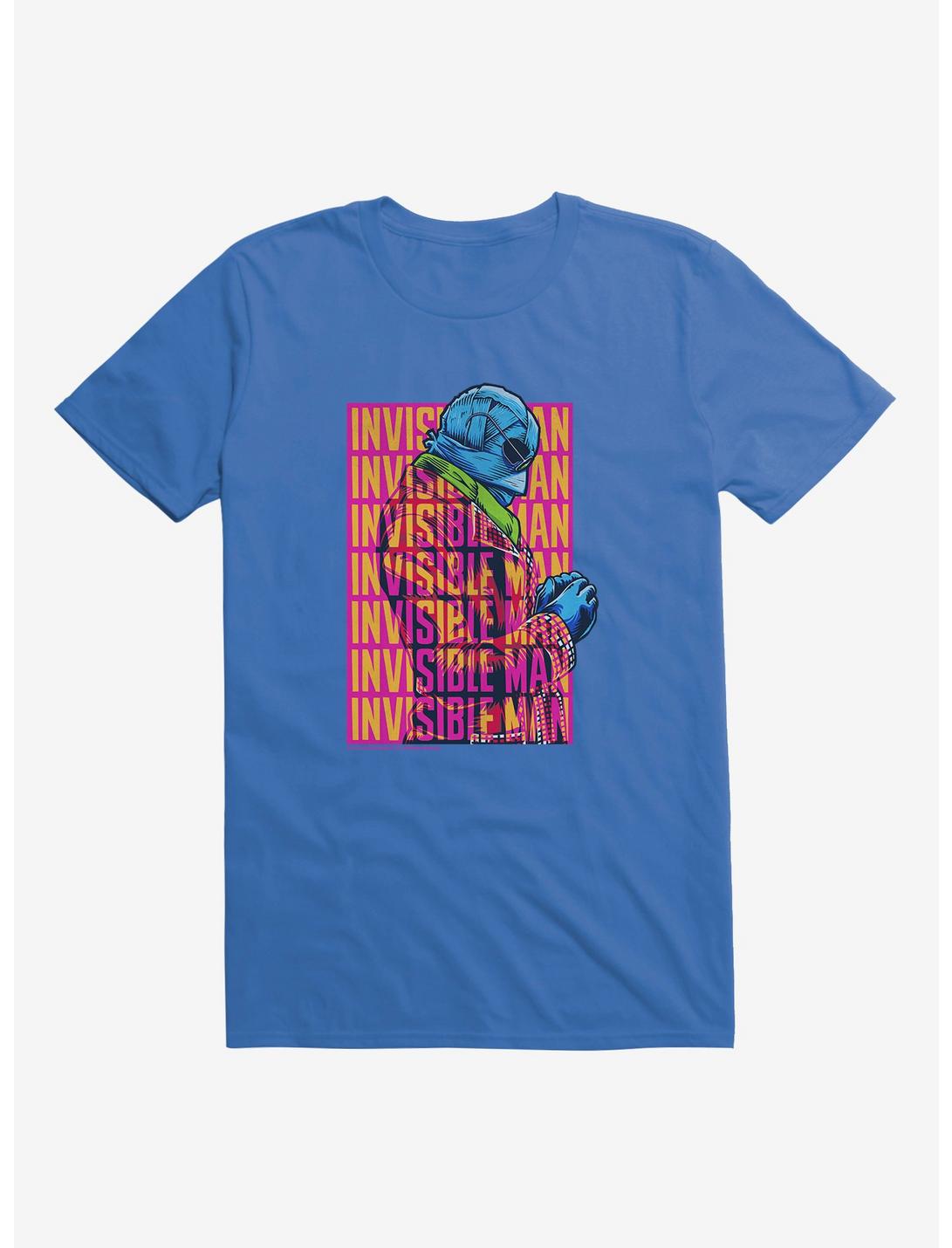The Invisible Man Lettering T-Shirt, ROYAL BLUE, hi-res