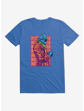The Invisible Man Lettering T-Shirt, ROYAL BLUE, hi-res