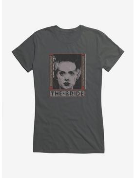 Frankenstein The Bride Girls T-Shirt, CHARCOAL, hi-res