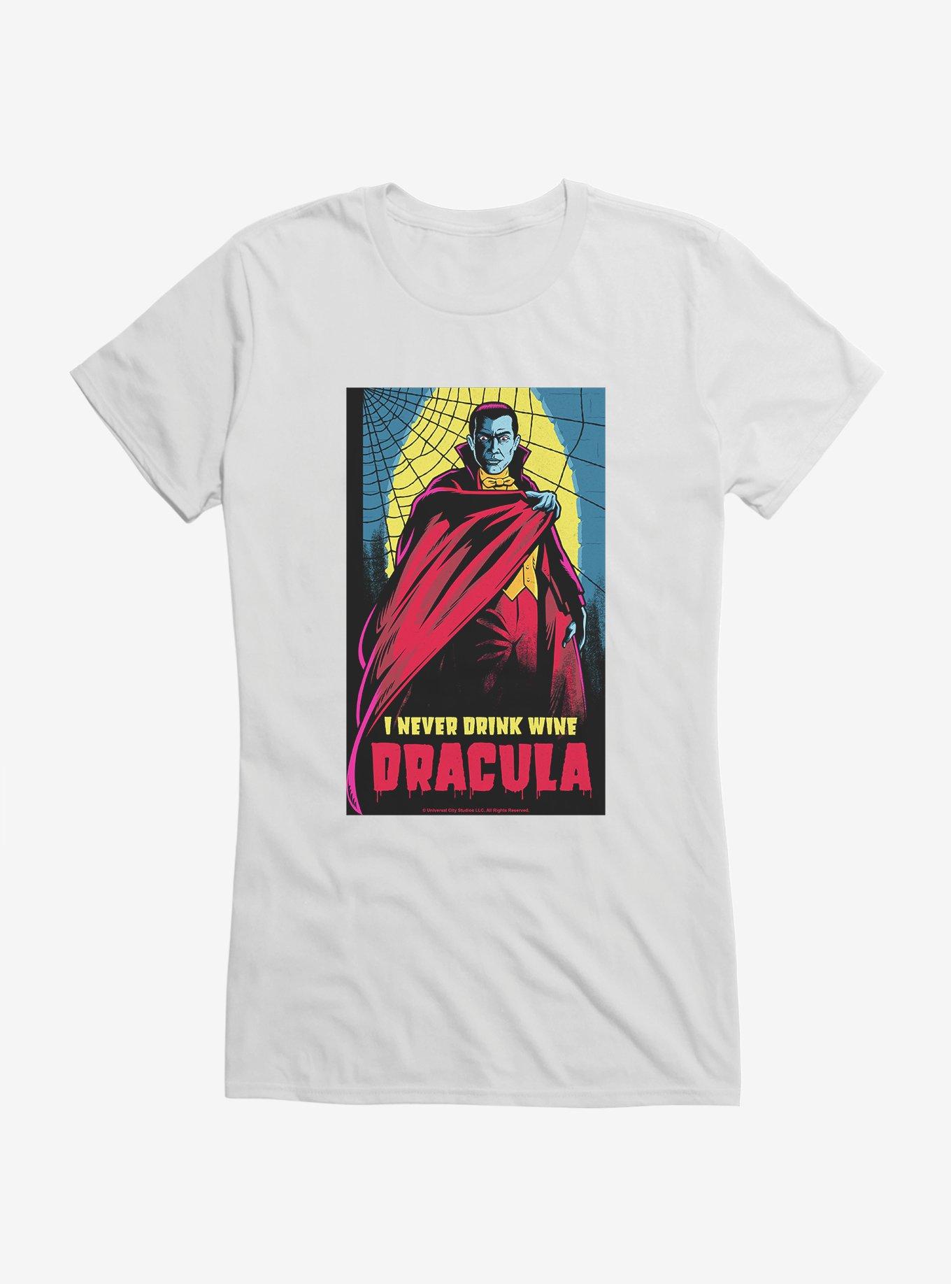 Dracula I Never Drink Wine Girls TShirt Hot Topic