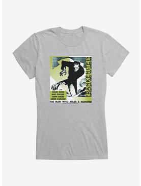 Frankenstein The Man Who Made A Monster Girls T-Shirt, , hi-res