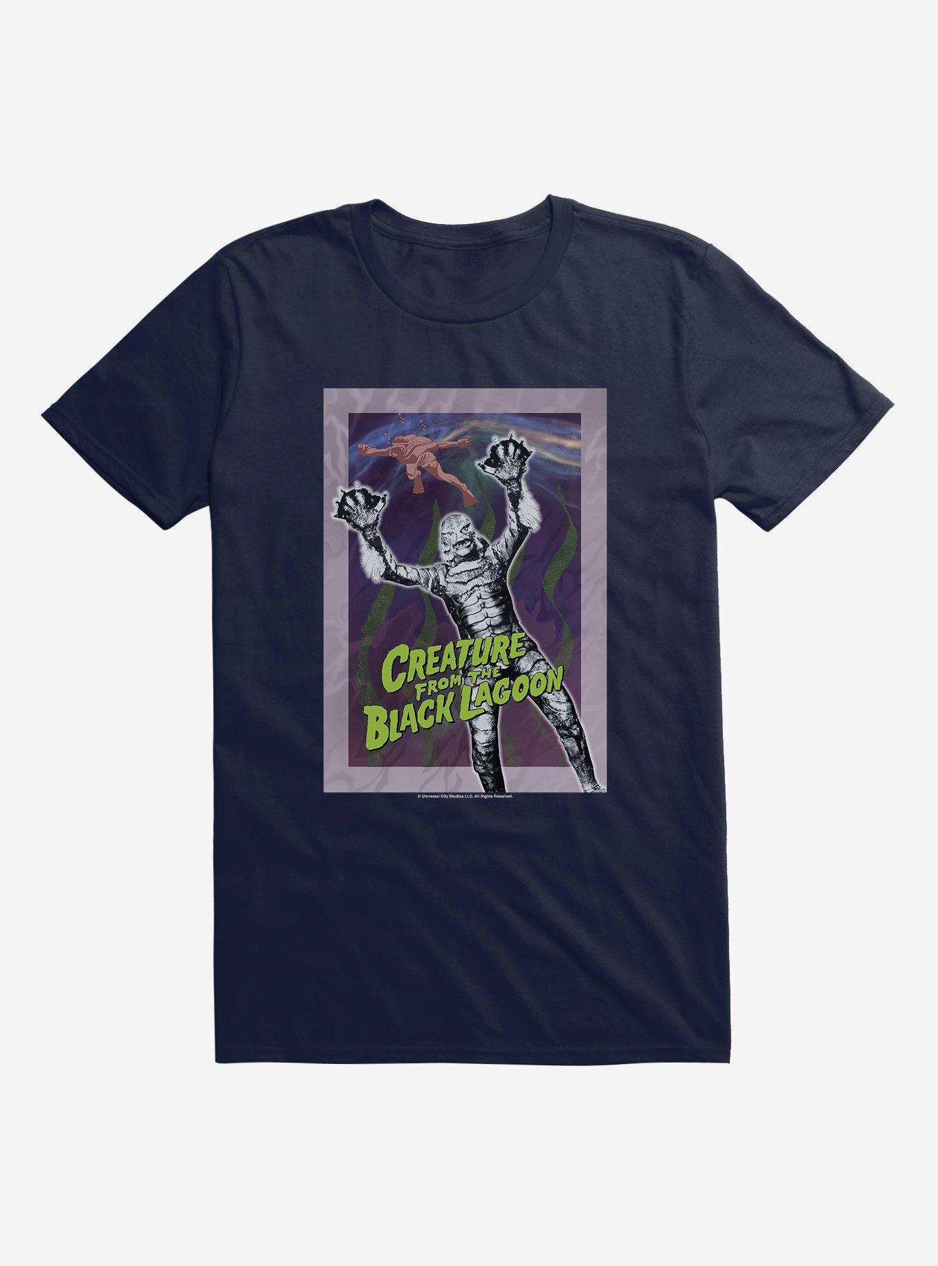 Creature From The Black Lagoon Poster T-Shirt, , hi-res