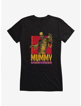 Mummy Never Saw A Mummy Like That Girls T-Shirt, BLACK, hi-res