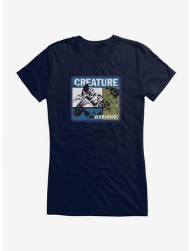 Creature From The Black Lagoon The Creature Girls T-Shirt, NAVY, hi-res